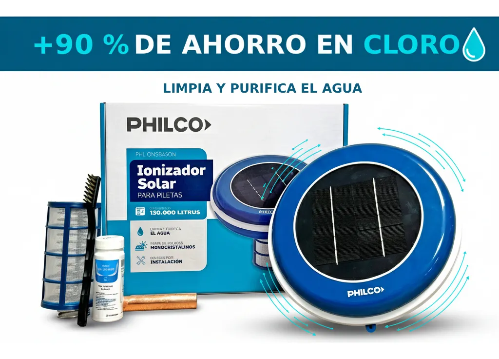 Ionizador Solar Philco Pileta